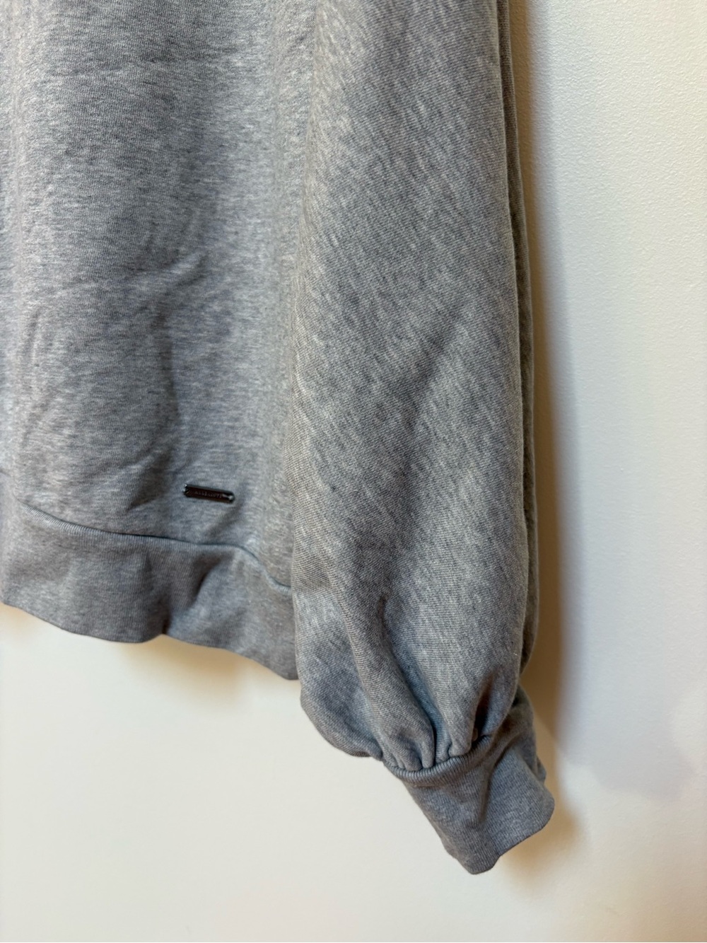 NWOT AllSaints Grey Artia Hoodie Size Small - Picture 4 of 16